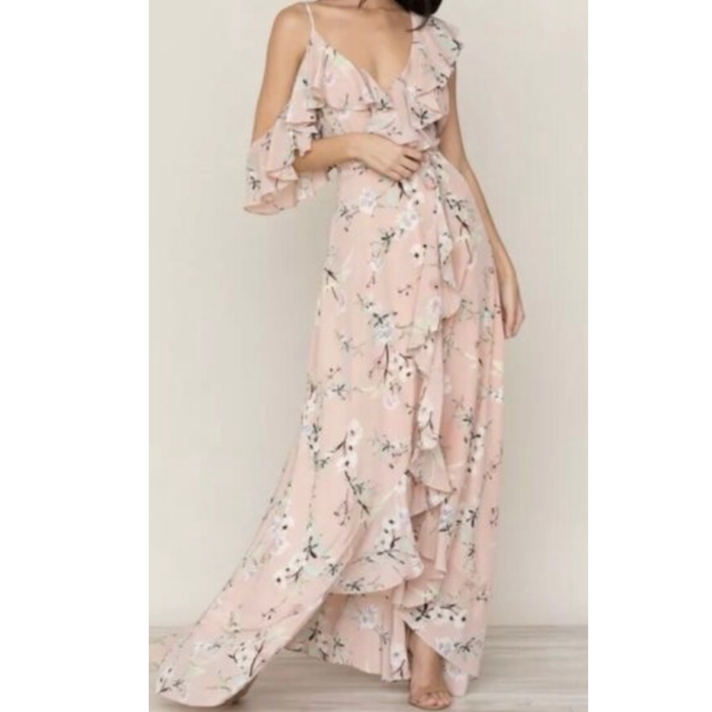 Maxi Dress pink Yumi Kim Butterfly Kiss M